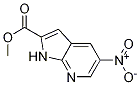 Methyl 5-nitro-1h-pyrrolo[2,3-b]pyridine-2-carboxylate Structure,952182-17-1Structure