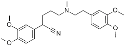 2-(3,4-Dimethoxy-phenyl)-5-{[2-(3,4-dimethoxyphenyl)-ethyl]methyl-amino}-pentanenitrile Structure,95748-23-5Structure