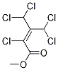 2,4,4-Trichloro-3-(dichloromethyl)crotonic acid methyl ester Structure,97055-36-2Structure