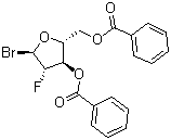 2-Deoxy-2-fluoro-alpha-d-arabinofuranosyl bromide 3,5-dibenzoate Structure,97614-44-3Structure