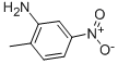 2-Methyl-5-nitroaniline Structure,99-55-8Structure