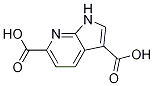 1H-pyrrolo[2,3-b]pyridine-3,6-dicarboxylic acid Structure,99066-81-6Structure