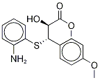 (αs,βs)-β-[(2-aminophenyl)thio]-α-hydroxy-4-methoxybenzenepropanoic acid methyl ester Structure,99109-07-6Structure