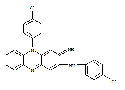 N,5-bis(4-chlorophenyl)-3-imino-3,5-dihydrophenazin-2-amine Structure,102262-55-5Structure