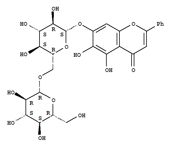 Baicalin-7-diglucoside Structure,114482-86-9Structure