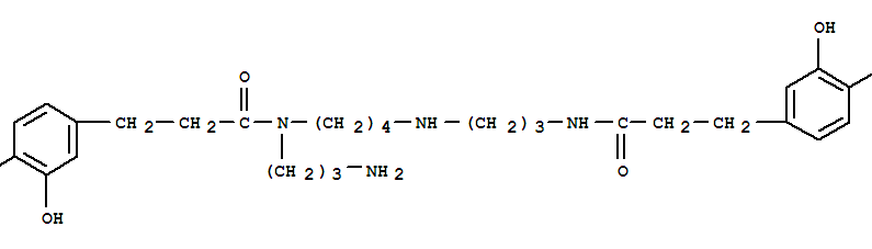 Kukoamine b Structure,164991-67-7Structure