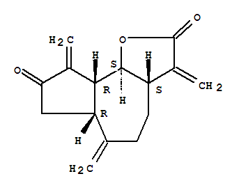 Dehydrocostuslactone Structure,16836-47-8Structure