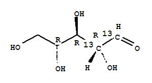 D-ribose-1,2-13c2 Structure,209909-88-6Structure