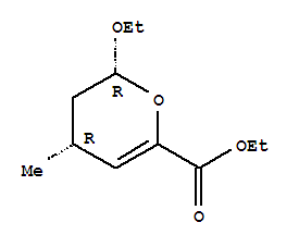 2H-pyran-6-carboxylicacid,2-ethoxy-3,4-dihydro-4-methyl -,ethylester,(2r,4r)-(9ci) Structure,216220-75-6Structure