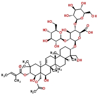 Isoescin ia(isoaescin ia) Structure,219944-39-5Structure