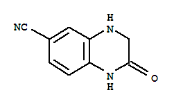 (9ci)-1,2,3,4-四氫-2-氧代-6-喹噁啉甲腈結(jié)構(gòu)式_221290-03-5結(jié)構(gòu)式