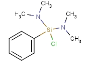 Bis(dimethylamino)phenylchlorosilane Structure,25374-10-1Structure