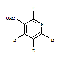 3-Pyridinecarboxaldehyde-d4 Structure,258854-80-7Structure