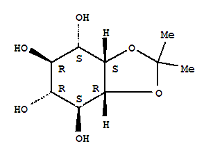 1,2-Isopropylidene d,l-myo-inositol Structure,26276-97-1Structure