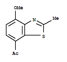 (8ci)-4-甲氧基-2-甲基-7-苯并噻唑甲酮結構式_26749-57-5結構式