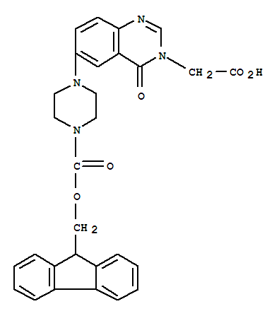 Fmoc-PQA-OH結(jié)構(gòu)式_269078-82-2結(jié)構(gòu)式