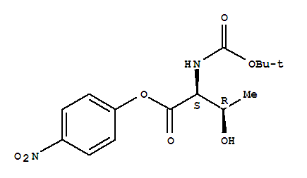 Boc-l-threonine 4-nitrophenyl ester Structure,28307-08-6Structure