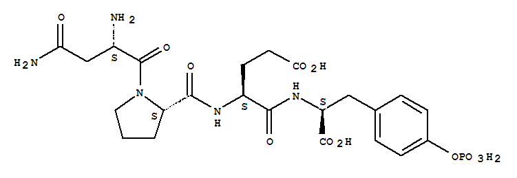 H-asn-pro-glu-tyr(po3h2)-oh Structure,290810-63-8Structure