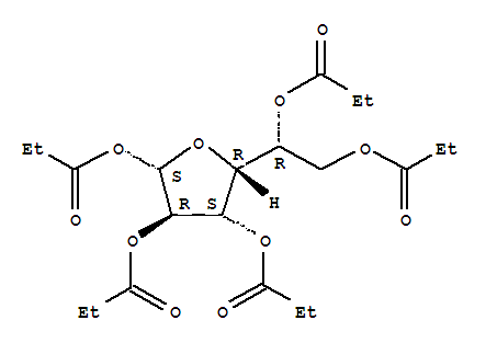 1,2,3,5,6-Penta-o-propionylhexofuranose Structure,294638-87-2Structure