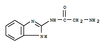 Acetamide,2-amino-n-1h-benzimidazol -2-yl - (9ci) Structure,297150-86-8Structure