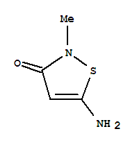 3(2H)-isothiazolone,5-amino-2-methyl -(9ci) Structure,297731-21-6Structure