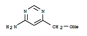 4-Pyrimidinamine,6-(methoxymethyl )- (9ci) Structure,302964-09-6Structure