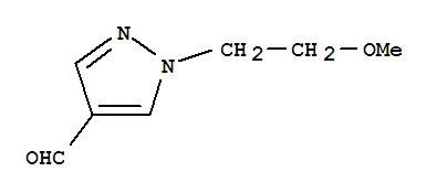 1-(2-Methoxyethyl)-1H-pyrazole-4-carbaldehyde Structure,304693-70-7Structure