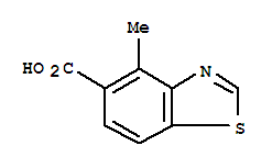 5-Benzothiazolecarboxylicacid,4-methyl -(9ci) Structure,305381-68-4Structure