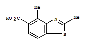 5-Benzothiazolecarboxylicacid,2,4-dimethyl -(9ci) Structure,305381-76-4Structure