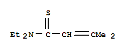 2-Butenethioamide,n,n-diethyl -3-methyl - Structure,31333-57-0Structure