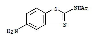 Acetamide,n-(5-amino-2-benzothiazolyl )- (9ci) Structure,313955-42-9Structure