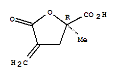 2-Furancarboxylicacid,tetrahydro-2-methyl -4-methylene-5-oxo-,(2r)-(9ci) Structure,314264-81-8Structure