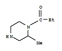 Piperazine,2-methyl -1-(1-oxopropyl )- (9ci) Structure,314729-13-0Structure