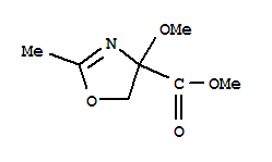 Methyl 4-methoxy-2-methyl-4,5-dihydro-1,3-oxazole-4-carboxylate Structure,321371-34-0Structure