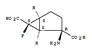 (1S,2r,5s,6s)-2-amino-6-fluorobicyclo[3.1.0]hexane-2,6-dicarboxylic acid Structure,321903-59-7Structure