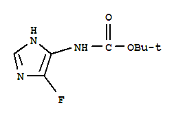 2-Methyl-2-propanyl (5-fluoro-1h-imidazol-4-yl)carbamate Structure,330953-79-2Structure