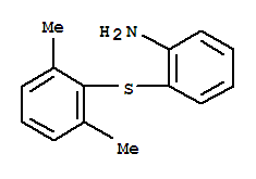 2-(2,6-Dimethylphenylthio)aniline Structure,33264-60-7Structure