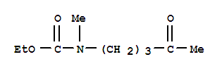 Ethyl methyl(4-oxopentyl)carbamate Structure,344297-79-6Structure