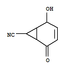 2-Hydroxy-5-oxobicyclo[4.1.0]hept-3-ene-7-carbonitrile Structure,349113-16-2Structure