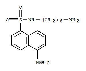 N-(6-aminohexyl)-5-dimethylaminonaphthalene-1-sulfonamide Structure,34995-01-2Structure