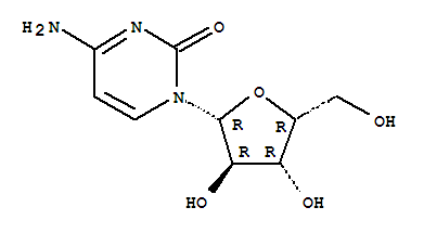 4-Amino-1-[(2r,3r,4r,5r)-3,4-dihydroxy-5-(hydroxymethyl)oxolan-2-yl]pyrimidin-2-one Structure,3530-56-1Structure