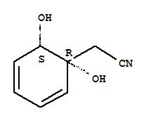 [(1R,6s)-1,6-dihydroxy-2,4-cyclohexadien-1-yl]acetonitrile Structure,365458-95-3Structure