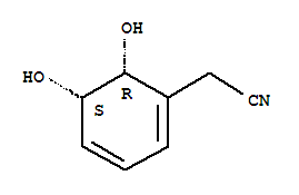 [(5R,6s)-5,6-dihydroxy-1,3-cyclohexadien-1-yl]acetonitrile Structure,365458-96-4Structure