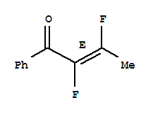 (2E)-2,3-difluoro-1-phenyl-2-buten-1-one Structure,366799-74-8Structure