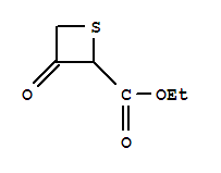 Ethyl 3-oxo-2-thietanecarboxylate Structure,380869-99-8Structure