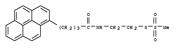 2-[3-(1-Pyrenyl)propylcarboxamido]ethyl methanethiosulfonate Structure,384342-66-9Structure