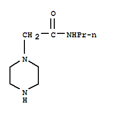 2-Piperazin-1-yl-n-propylacetamide Structure,39890-48-7Structure