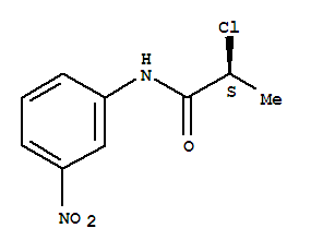 2-Chloro-n-(3-nitrophenyl)propanamide Structure,40781-53-1Structure