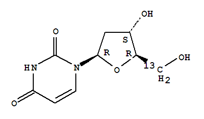 2’-Deoxyuridine-5’-13c Structure,478510-91-7Structure