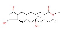 Misoprostol Structure,62015-39-8Structure